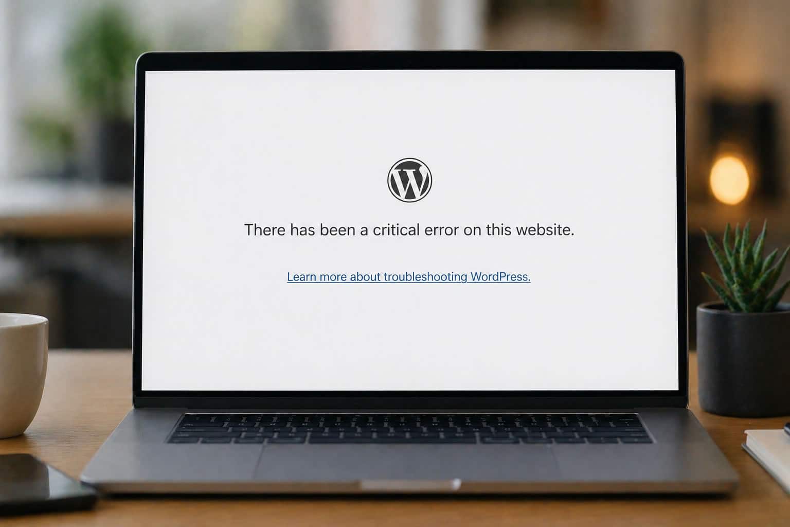 WordPress Critical Error | Erro Crítico no Website