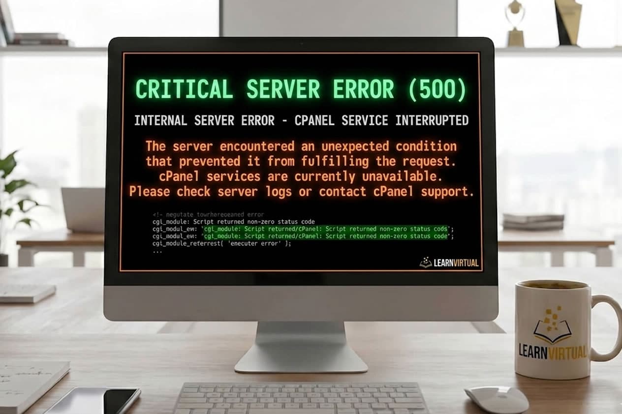 Internal Server Error cPanel